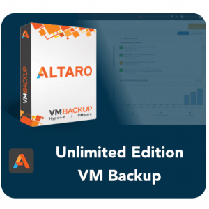 Altaro Unlimited Edition VM Backup, Altaro Software, backup software