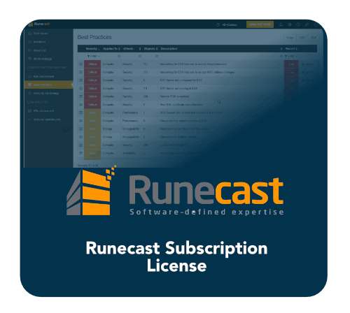Runecast Subscription