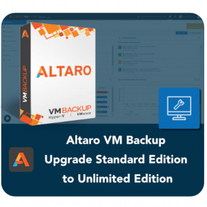 Upgrade Altaro VM Backup Standard