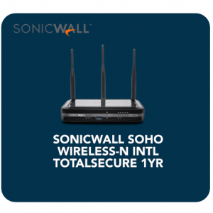 Sonicwall Soho Wireless N Intl Totalsecure 1yr 1